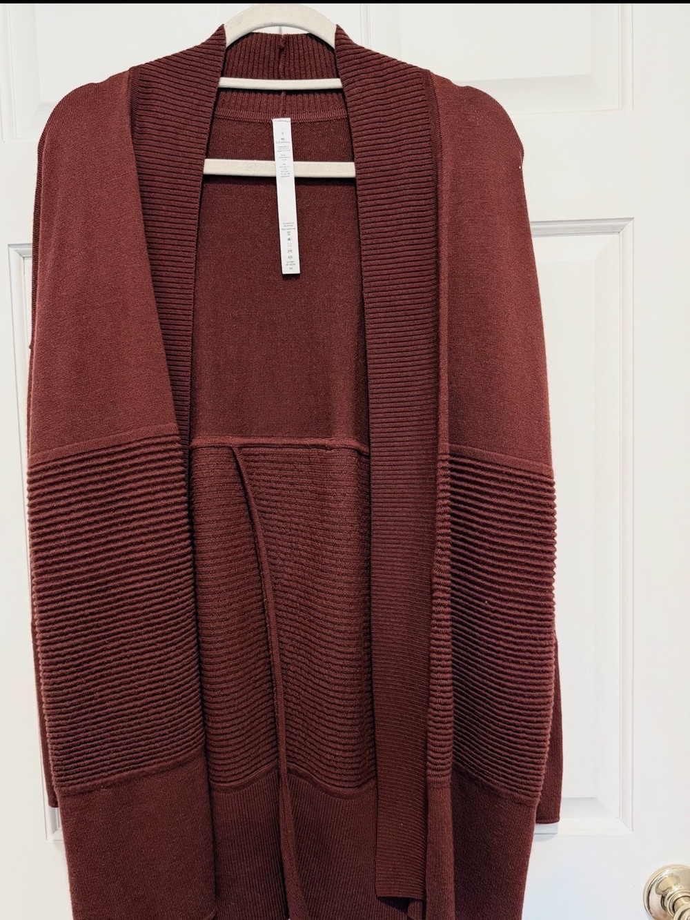 Lululemon NWOT size 4 Merino wool cardigan